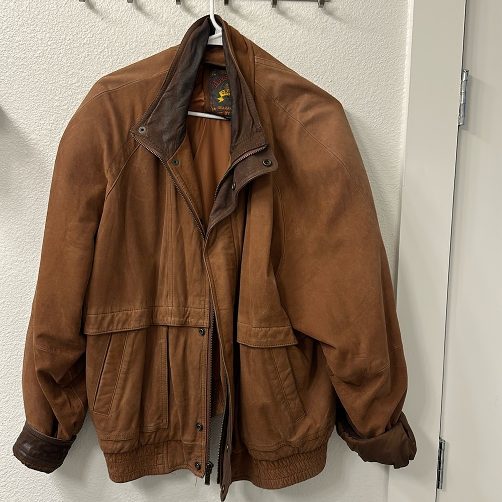 Vintage leather jacket